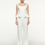 CREPE PEPLUM SET