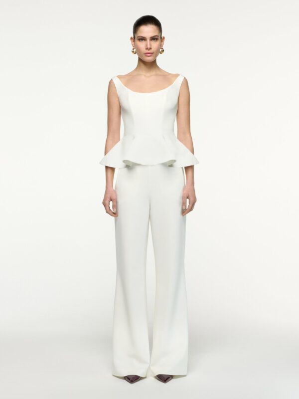 CREPE PEPLUM SET