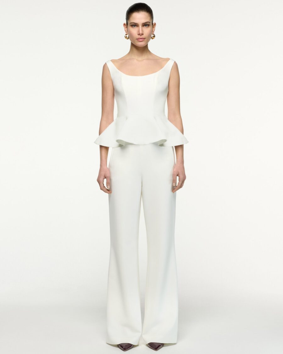 CREPE PEPLUM SET