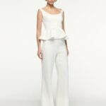 CREPE PEPLUM SET