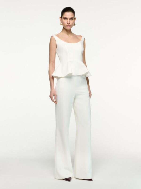 CREPE PEPLUM SET