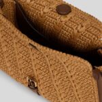 MEDIUM PONY BAG IN CROCHETED RAFFIA