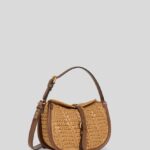 SMALL PONY BAG IN CROCHETED RAFFIA