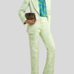 SILK SHIRT WITH GATHERING AND FLORAL MOTIF