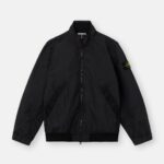 CRINKLE BOMBER JACKET