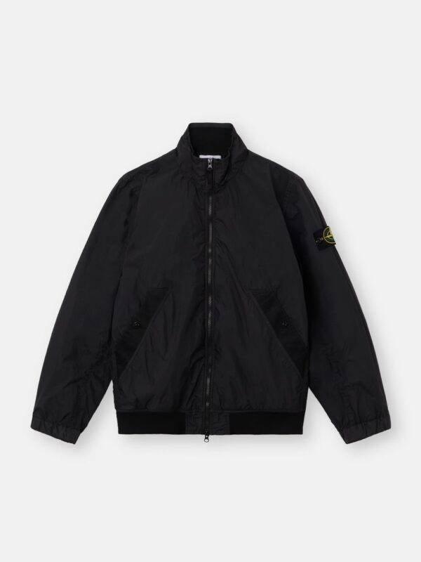 CRINKLE BOMBER JACKET