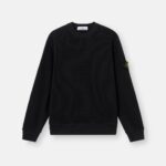 CREWNECK WAFFLE FLEECE SWEATSHIRT