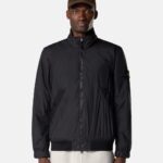 CRINKLE BOMBER JACKET