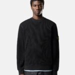 CREWNECK WAFFLE FLEECE SWEATSHIRT