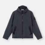 CRINKLE HOODED JACKET