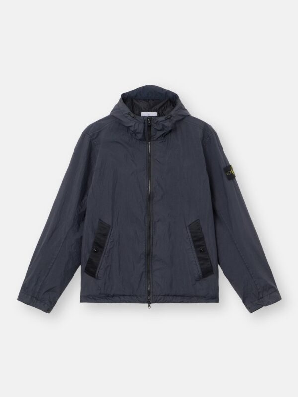 CRINKLE HOODED JACKET