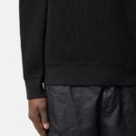 CREWNECK WAFFLE FLEECE SWEATSHIRT