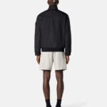 CRINKLE BOMBER JACKET