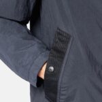 CRINKLE HOODED JACKET