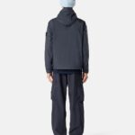 CRINKLE HOODED JACKET