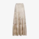 MAXI SILK SKIRT