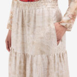 MAXI SILK SKIRT