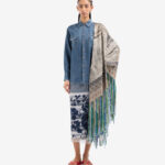 SILK WRAP SKIRT