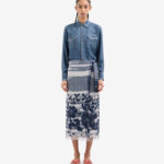 SILK WRAP SKIRT