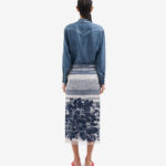 SILK WRAP SKIRT