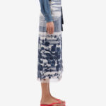 SILK WRAP SKIRT