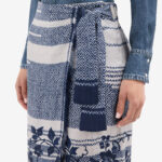 SILK WRAP SKIRT