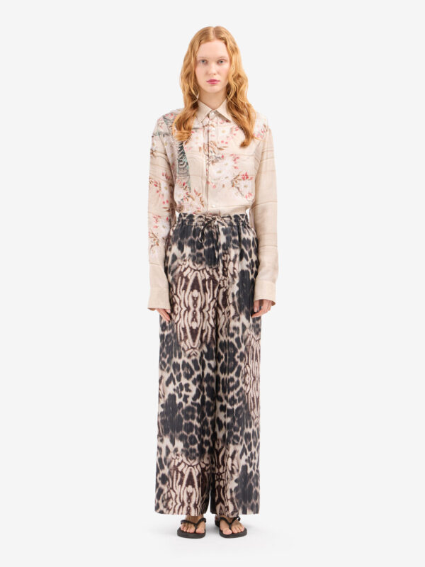 PALAZZO SILK PANTS