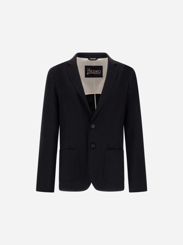 BLAZER IN SLUBBING LINEN