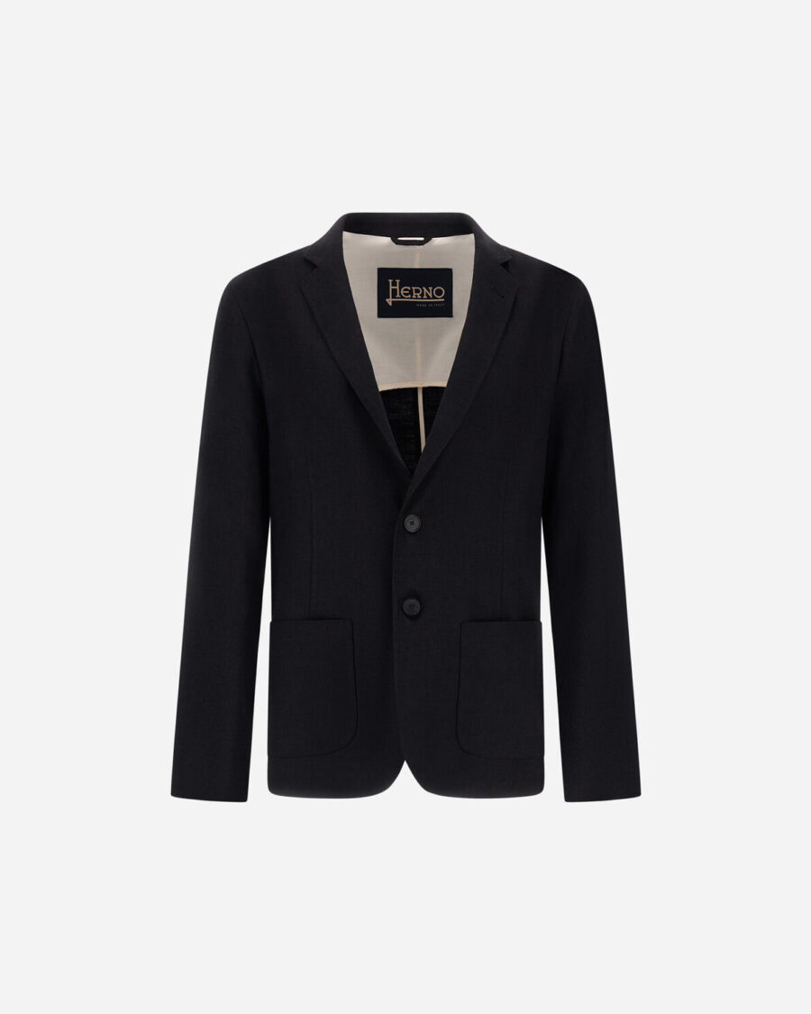 BLAZER IN SLUBBING LINEN