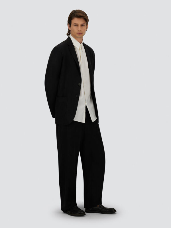BLAZER IN SLUBBING LINEN