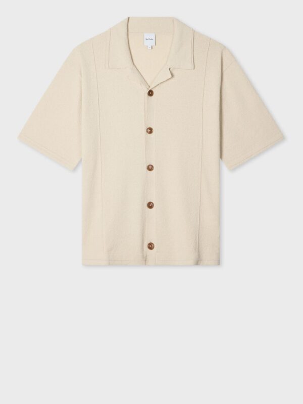 BOUCLE KNITTED SHIRT