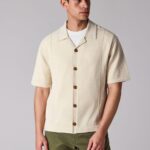 BOUCLE KNITTED SHIRT