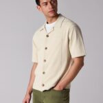 BOUCLE KNITTED SHIRT