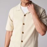 BOUCLE KNITTED SHIRT