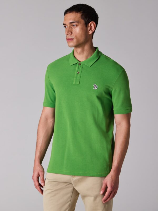 ORGANIC COTTON ZEBRA POLO