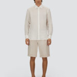 SHORTS IN COTTON GABARDINE STRETCH