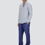 TROUSERS IN SUMMER LINEN