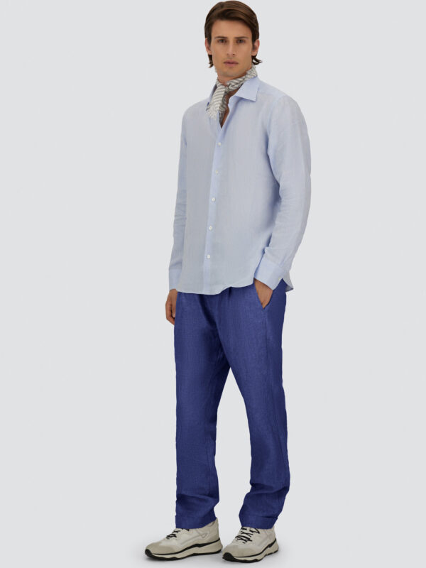 TROUSERS IN SUMMER LINEN