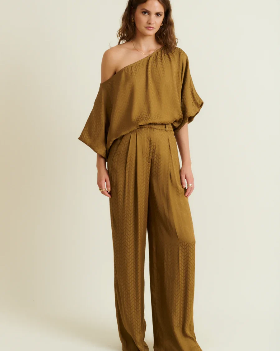 ALEXANDRE CHEVRON PANTS