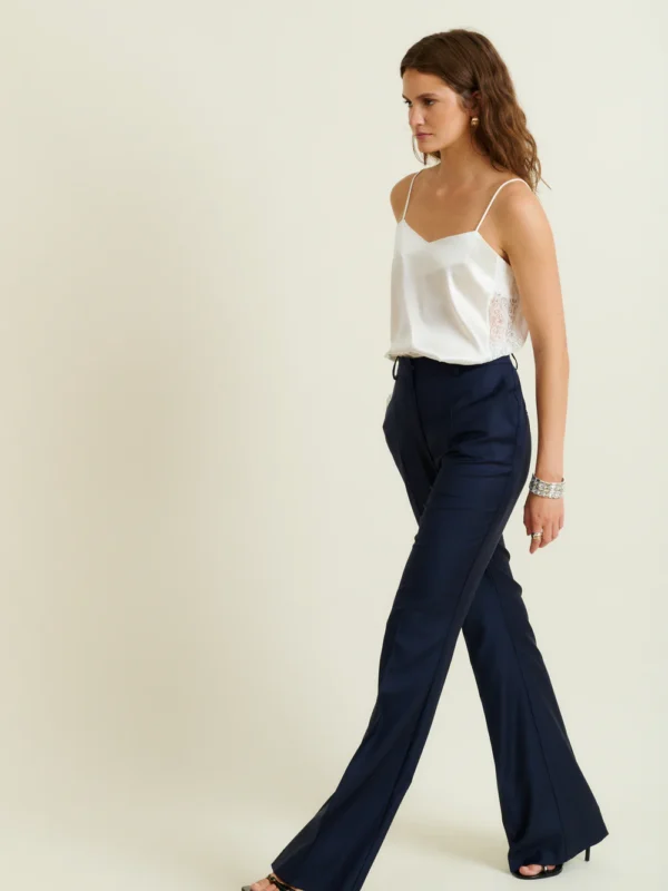 JOE SILK AND LACE TOP
