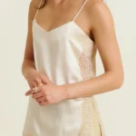 JOE SILK AND LACE TOP