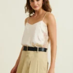 JOE SILK AND LACE TOP