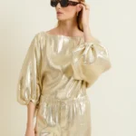 SILK OFF THE SHOULDER TOP