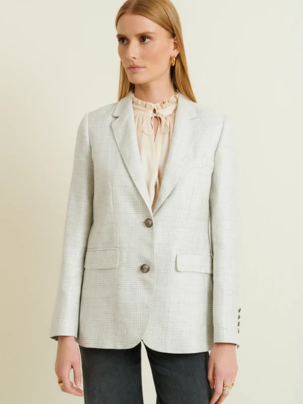ALMA LINEN BLAZER