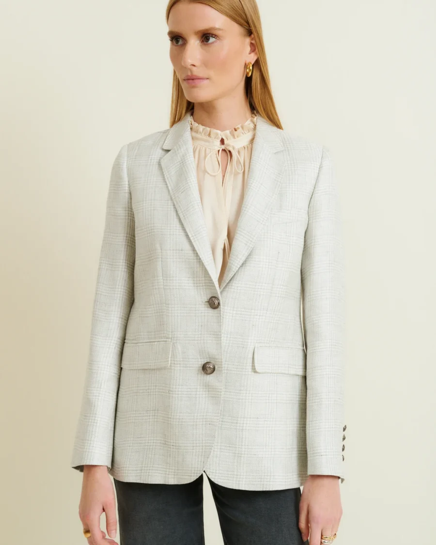 ALMA LINEN BLAZER