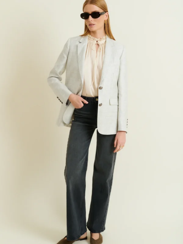 ALMA LINEN BLAZER