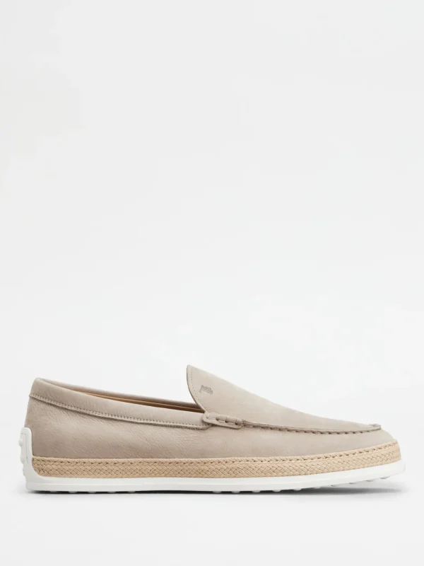SLIP ON LOAFERS IN NUBUCK