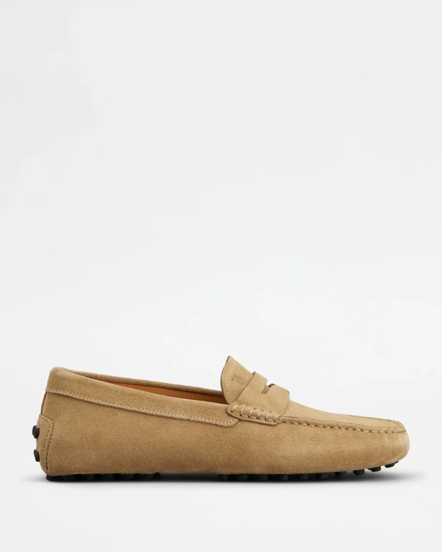 GOMMINO BUBBLE LOAFERS IN SUEDE