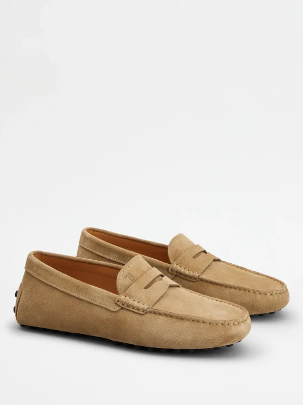 GOMMINO BUBBLE LOAFERS IN SUEDE