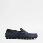 GOMMINO BUBBLE LOAFERS IN SUEDE